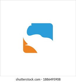 logo animal icon templet vector