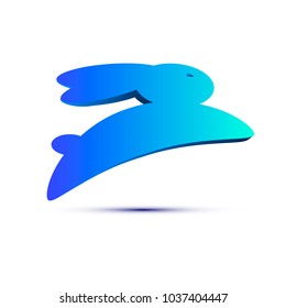 logo of an animal rabbit