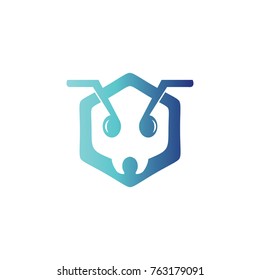  logo  ant creative for company business teamwork symbol
