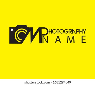 Logo for any Photographer whose name contain M letter or whose name starts with M letter