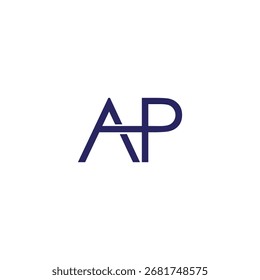 Logo AP Simple Minimalista Moderno