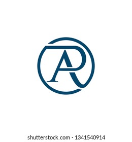 logo ar icon initial