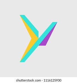 logo architecture abstraction letter Y