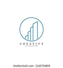 logo architecture construction real estate design illustration