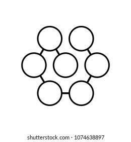 logo from the arrangement of the circle