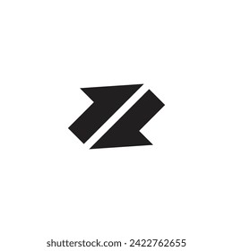 Logo arrow up and down design template element