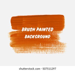 Logo art abstract brush painted watercolor textured background illustration vector. Acrylic stroke poster background. Perfect design for headline, logo and sale banner. 