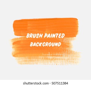 Logo art abstract brush painted watercolor textured background illustration vector. Acrylic stroke poster background. Perfect design for headline, logo and sale banner. 