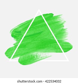 Logo art brush paint background vector. Original grunge brush art paint abstract texture background design acrylic stroke vector illustration. Perfect watercolor design for headline, logo and banner.