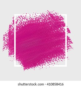 Logo art brush paint vector. Original grunge brush art paint abstract texture background design acrylic stroke poster vector illustration. Perfect watercolor design for headline, logo and banner.