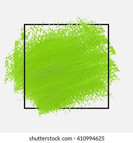 Logo art brush paint vector. Original grunge brush art paint abstract texture background design acrylic stroke poster vector illustration. Perfect watercolor design for headline, logo and banner.