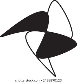 Logo art icon vector and illustration