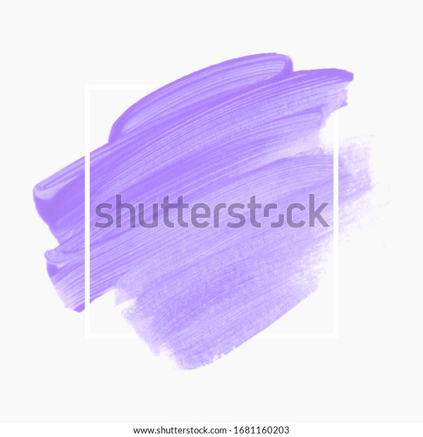 Logo art lavender design paint stroke abstract\
shape background - Vector.\
