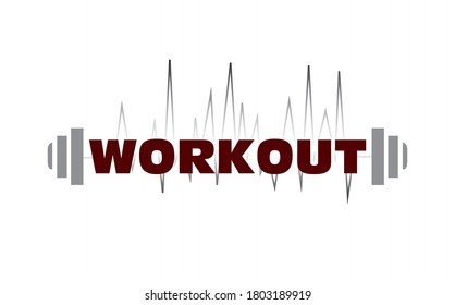 Logo artwork for fitness club