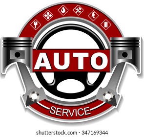logo auto service