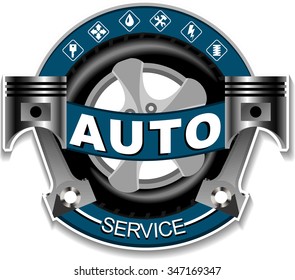 logo auto service