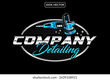 Logo Automotive Auto Detailing vector design