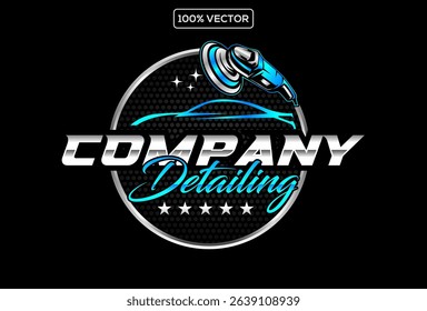 Logo Automotive Auto Detailing vector design illustration