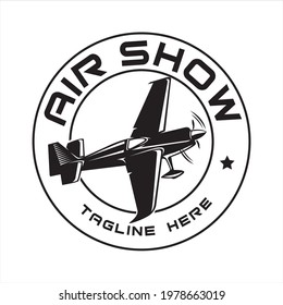 Logotipo Aviación, Vector de programa aéreo Ilustración 