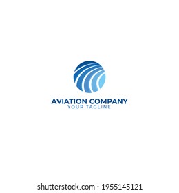 Logo Aviation Company Vector Illustration. Suitable for your company in the field aviation.