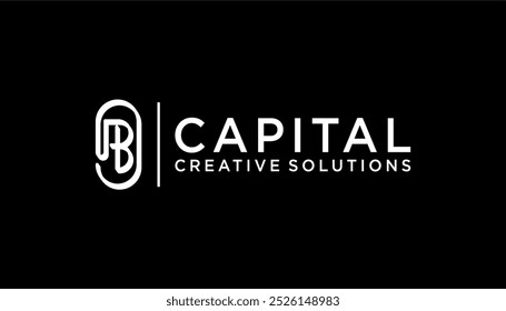 Logo b bitcoin company creative