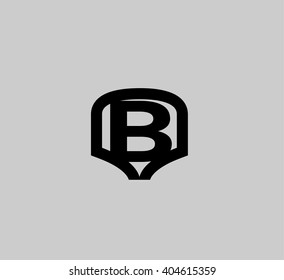 Logo B letter Vector illustration, eps 10
