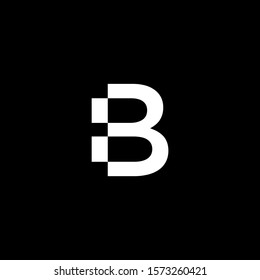 logo B vector simple clean nice 