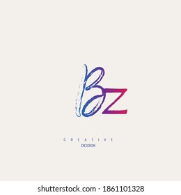 logotipo ba, ab minimalista y único con líneas elegantes