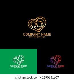 logo for baby equipment shopping with cute and feminine nuances