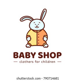 Logo Baby Shop Vector Template Brand Stock Vector (Royalty Free ...