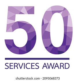 452 50 years of service symbol Images, Stock Photos & Vectors ...