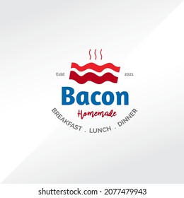 Logo Bacon, Pork Logo Template