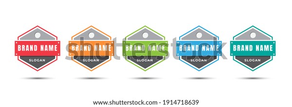 Logo badge icon\
for certified, product, online, food, culinary, shop, etc. Vector\
illustration design\
template.