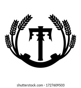 Diseño de emblema de icono de logotipo