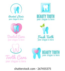 Logo or badge, label, logotype elements with mountains for web, business or clinic