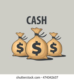 logo bag of money