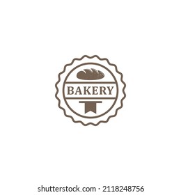 Logo für Bäckerei auf weißem Hintergrund