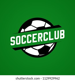 Logo ball illustration soccer ball