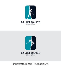 Logo de un ballet o estudio de baile