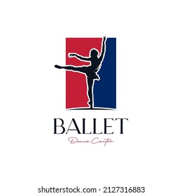 Logo for a ballet or dance studio