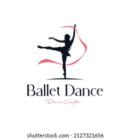 Logo for a ballet or dance studio