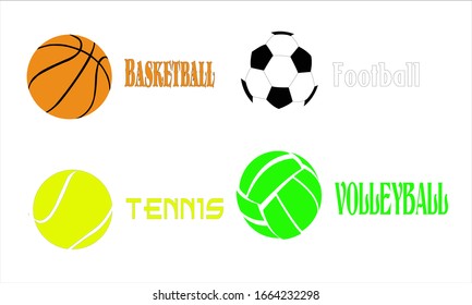 Logo balls for game sports