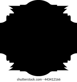 Logo Banner. Vintage Shape.