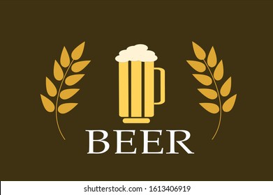 Logo for the bar. A pub label.