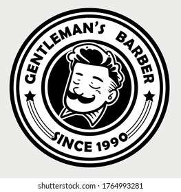 logo of a barber shop