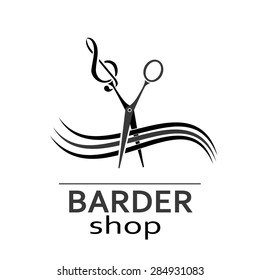 Logo barber shop