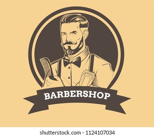 logo for barber shops