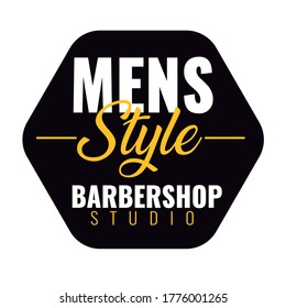 logo for barbershops with a different, classic and contemporary style