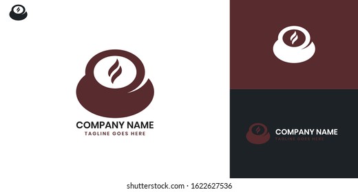 Logo Barista Coffee- All elements on this template are editable with vector software. 