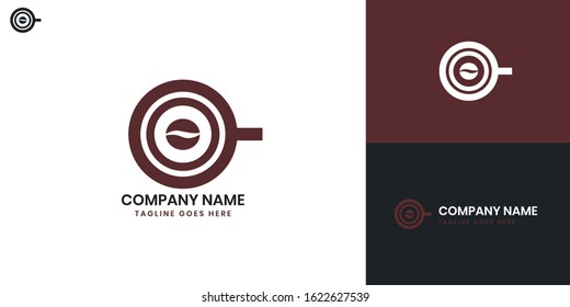 Logo Barista Coffee- All elements on this template are editable with vector software. 